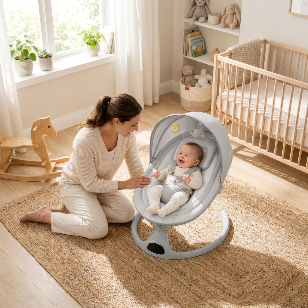 mysuperbaby™ Auto Soothing Baby Swing